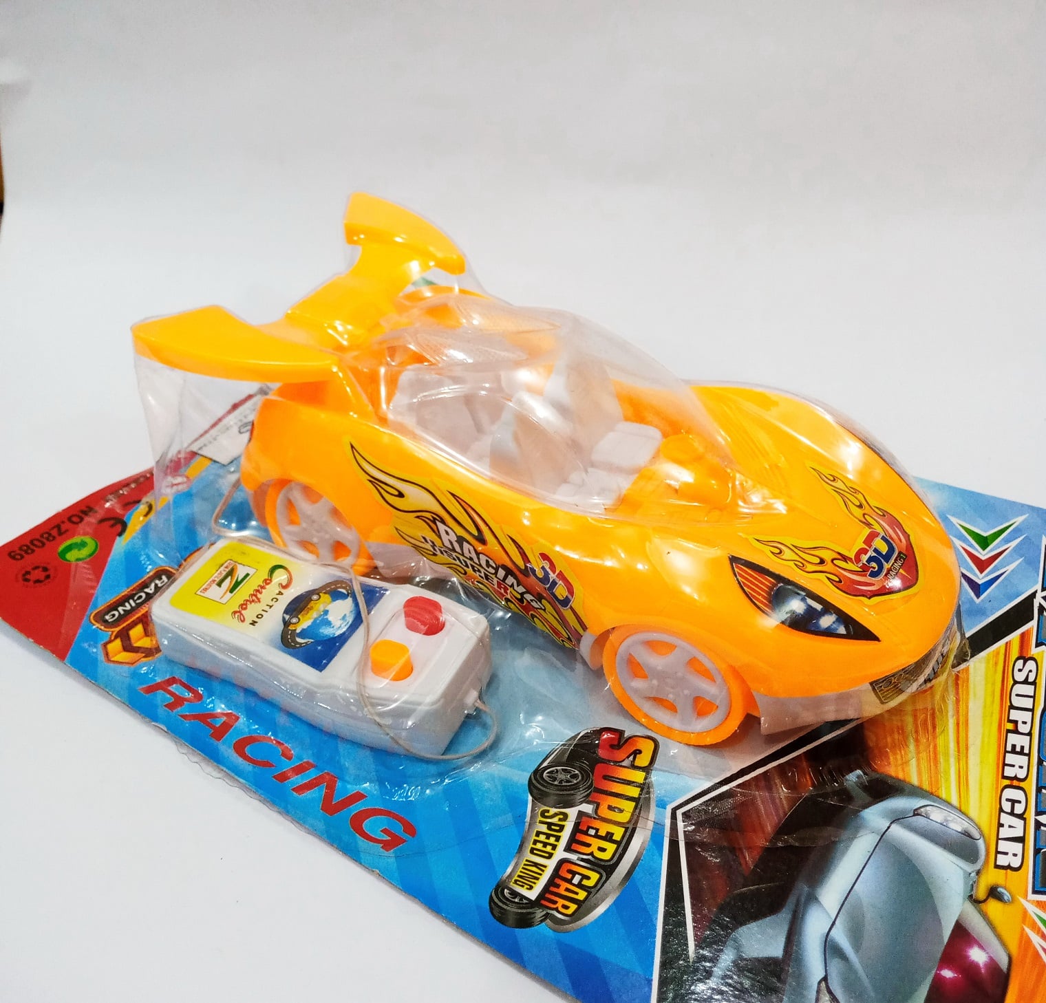 Picture of Super Car Wire Remote Control Car Toy For Kid By Gift Corner Shopping - Multicolor