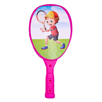 Picture of Table Tanis Ball Bat Plastic Toy for Kids/ Tanis Ball Bat Plastic Sets By Gift Corner Shopping - Multicolor