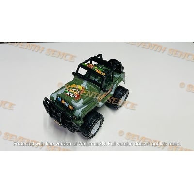 Picture of Jeep Track 5-8 Inch / New Plastic jeep Car Toy For kids By Gift Corner Shopping - Multicolor