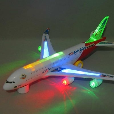 Picture of Air Bus Toy 380/ Air plane toy By Gift Corner Shopping - White