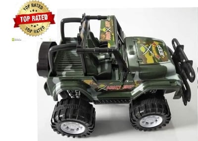 Picture of Captain Jeep Toy For Kids By Gift Corner Shopping - Multicolor