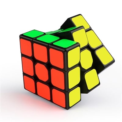 Picture of QYTOYS Sail W 3x3 Puzzle Speed Cube Magic Rubik's Cube Puzzle Toy (5.6 cm) By Gift Corner Shopping