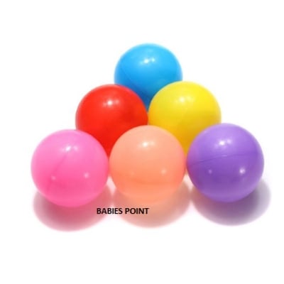 Picture of Colored Plastic Kids Ball 200 Pcs - Multicolor