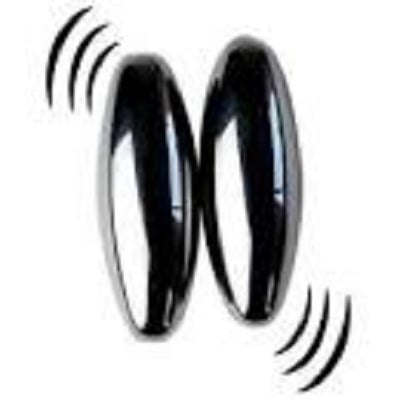 Picture of Good Quality Metal Singing Magnets - Black - Black
