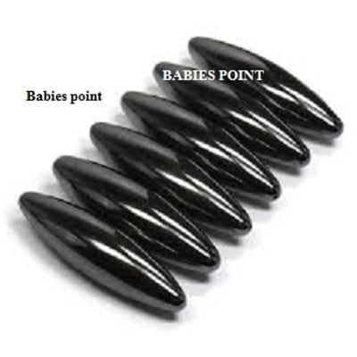 Picture of Good Quality 2 Pcs Magnets - Black - Black