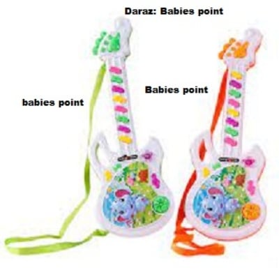 Picture of Guitar Toy Musical Play Kid Boy Girl Toddler Learning Electron Toy - Multicolor
