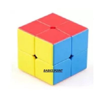 Picture of 2 X 2 Pocket Magic Cube Intelligence Puzzle For Beginners - Multicolor