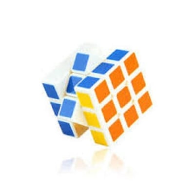 Picture of New Plastic Rubik'S Cube( Small Size) - Multi-Color - Multicolor