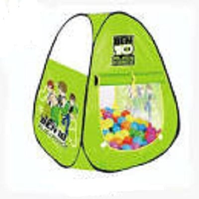 Picture of New Ben10 Tent House With 50 Pcs - Green