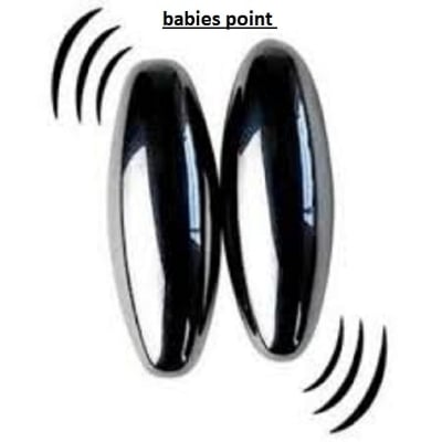 Picture of Metal Singing Magnets - Black - Black