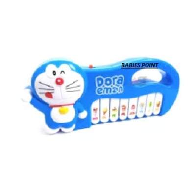 Picture of Musical Educational Doraemon Piano Keyboard Toy - Multicolor