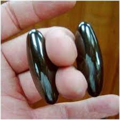 Picture of New China Metal Magnets 2 Pc ( 1 Pair ) - Deep Gray