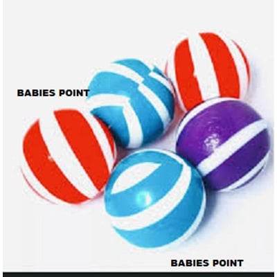 Picture of Double Colored Plastic Kids Ball 5 Pcs/Combo - Multicolor