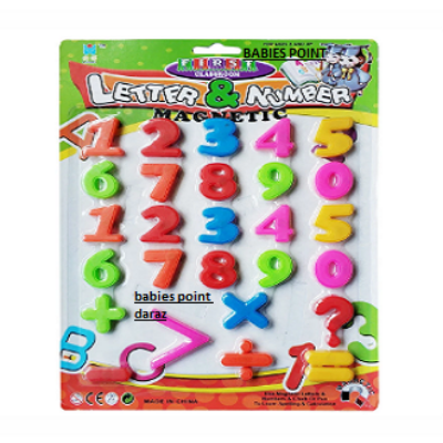 Picture of Exclusive Magnetic Letter Toy For Kids - Multi-Color - Multicolor