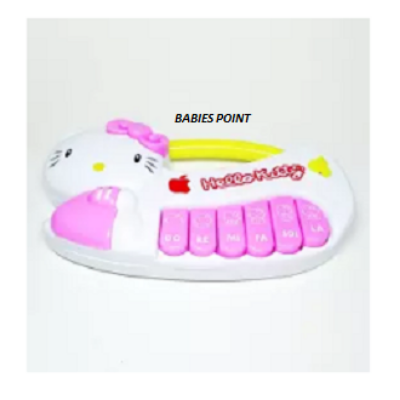 Picture of Hello Kitty Piano Toy For Kids - (Pink/ Blue) - Multicolor