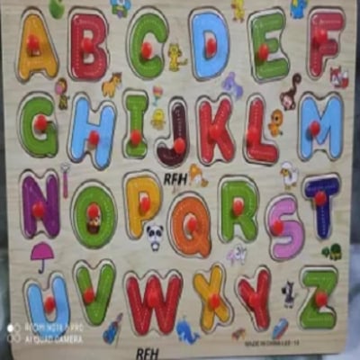 Picture of Wooden Learning Education Tools For Kids. - Multicolor