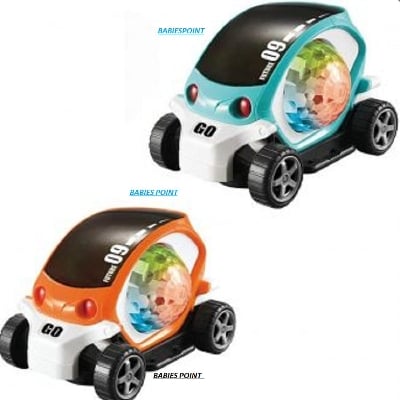 Picture of 3D 09 Electric Cars Toy For Boys Girls With Lights Music,Baby Early Educational Toys (Multicolor) - Multicolor