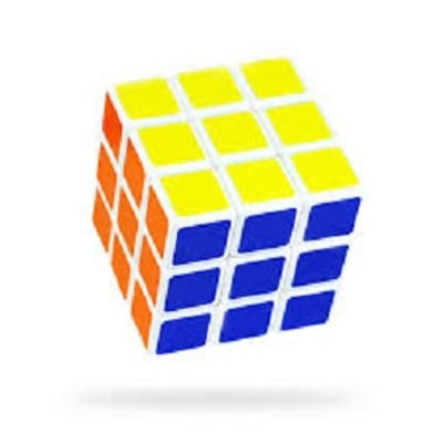 Picture of Exclusive Plastic Rubik'S Cube( Small Size) - Multi-Color - Multicolor