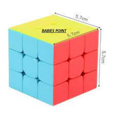 Picture of 3×3 Rubik'S Cube High Speed Magic Puzzle (3D) - Multicolor