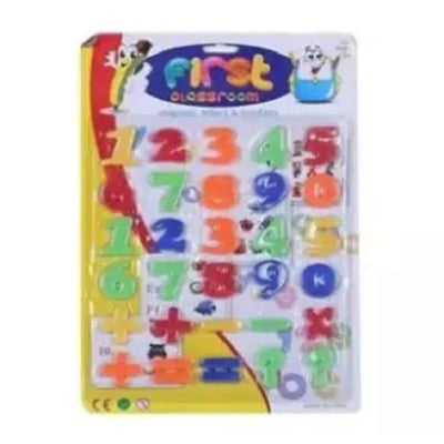 Picture of Exclusive First Classroom Magnetic Numbers Toy For Kids - Multi Color - Multicolor