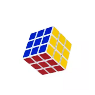 Picture of Exclusive Plastic Rubik'S Cube( Small Size) - Multi-Color - Multicolor