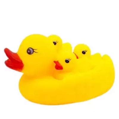 Picture of Plastic Duck Toy With Music - Yellow - Yellow