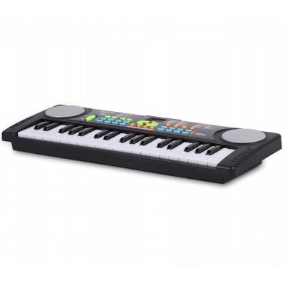 Picture of Electronic 37 Keys Musical Keyboard Piano With 8 Tone & 8 Beats, Tempo Adjusting, Microphone & FM radio-Great Toy Gift By Gift Corner Shopping -Dancing Cactus