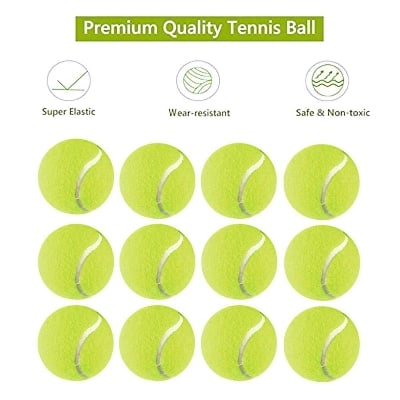 Picture of Tennis Ball 12 pcs Set By Gift Corner Shopping