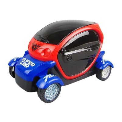 Picture of Kids 3D Electric Car - Music Dynamic Lighting Cartoon Battery Operated Toy - Small Children Model By Gift Corner Shopping