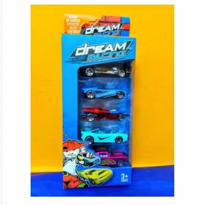 Picture of 5pcs/set Dream Racing Car Models Pull Back Toy Bus Collection car for children gifts By Gift Corner Shopping