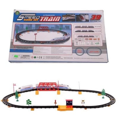 Picture of Bullet Train Toy 39 Pcs Big size Battery Operated gifts for children By Gift Corner Shopping