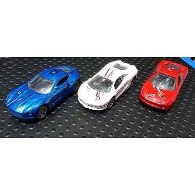 Picture of Alloy Die cast Metal 1:32 Toy Car & Ambulance Car Mini Latest Pull & Back Car With Auto Music Gift For Children By Gift Corner Shopping - Multicolor