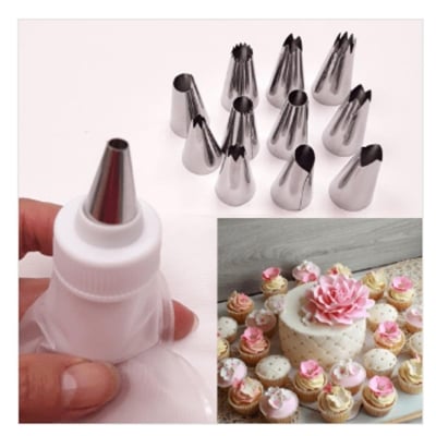Picture of 12 Pieces Russian nozel set For Cake Design