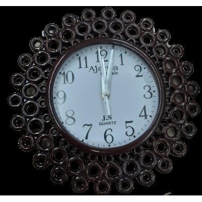 Picture of Wall Clock Standard Wall Clock Beautiful Wall Clock - Black