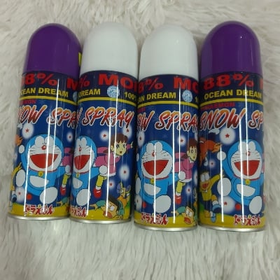 Picture of Snow spray orean dream - White