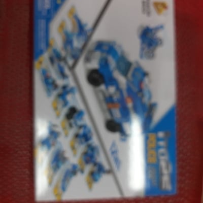 Picture of 1 To 25 police assault car - Blue