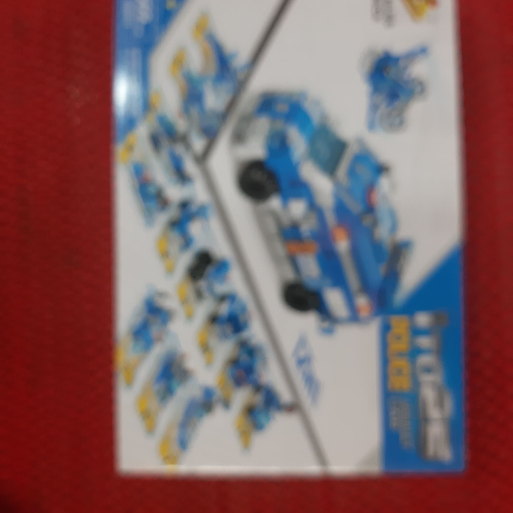 Picture of 1 To 25 police assault car - Blue