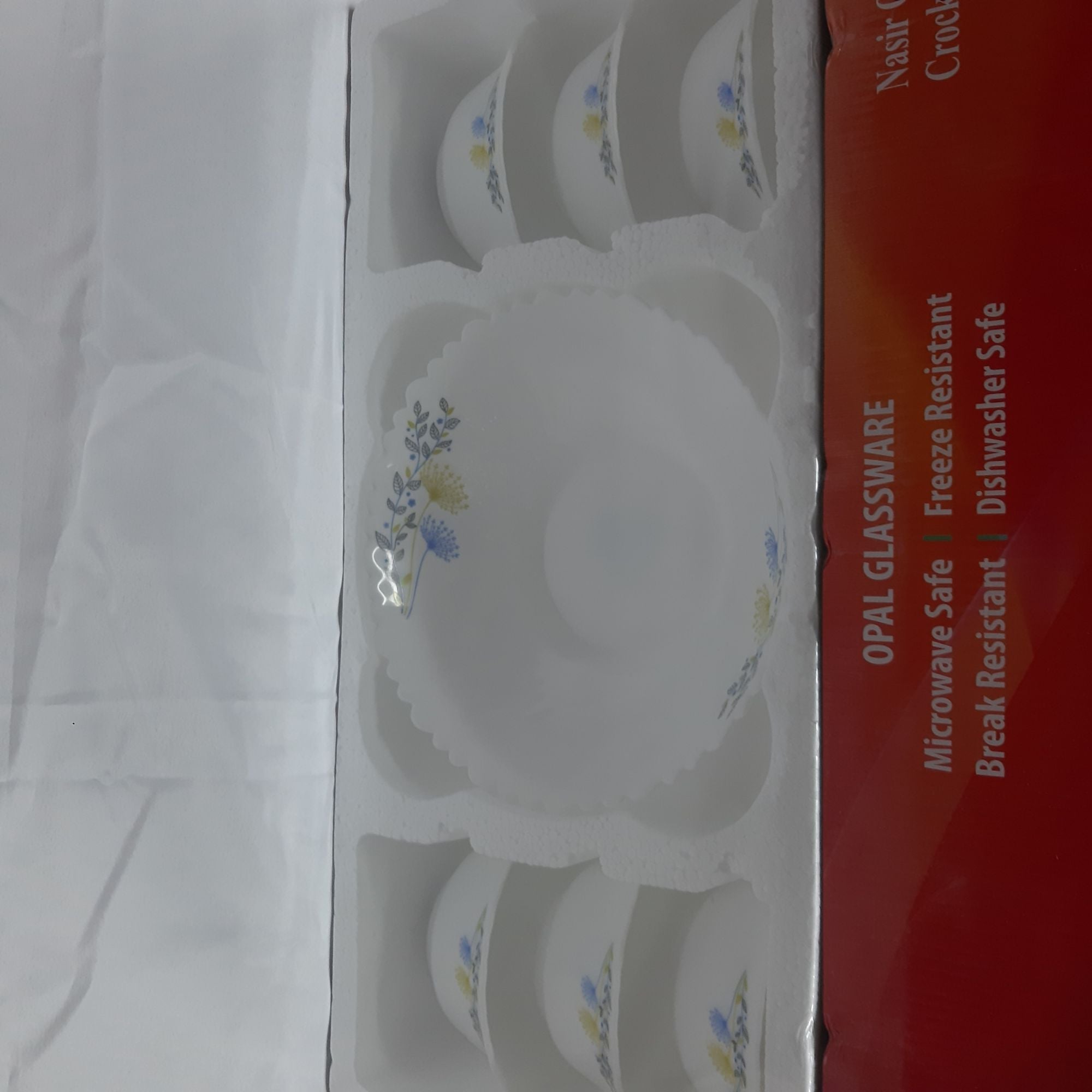 Picture of Nasir opal glass & crockeries lnd ltd Gd 01 7pcs soup set - Multicolor