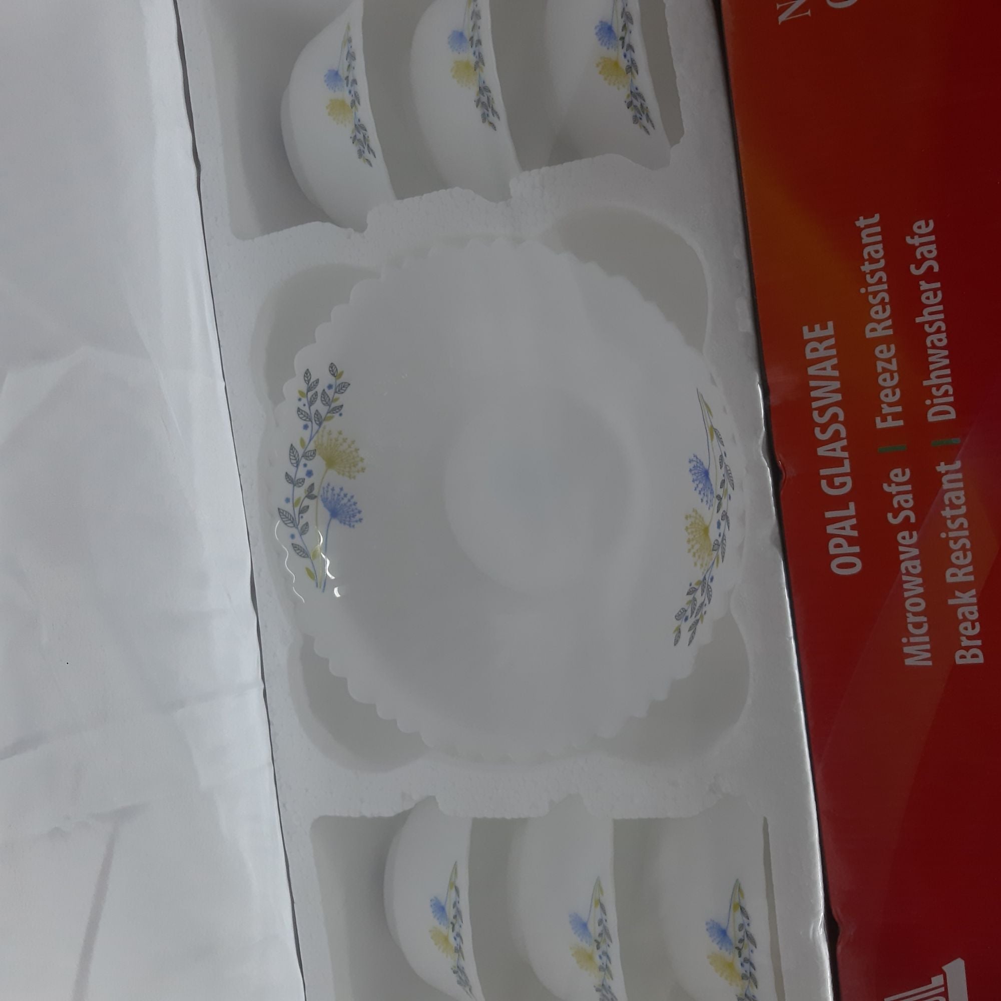Picture of Nasir opal glass & crockeries lnd ltd Gd 01 7pcs soup set - Multicolor