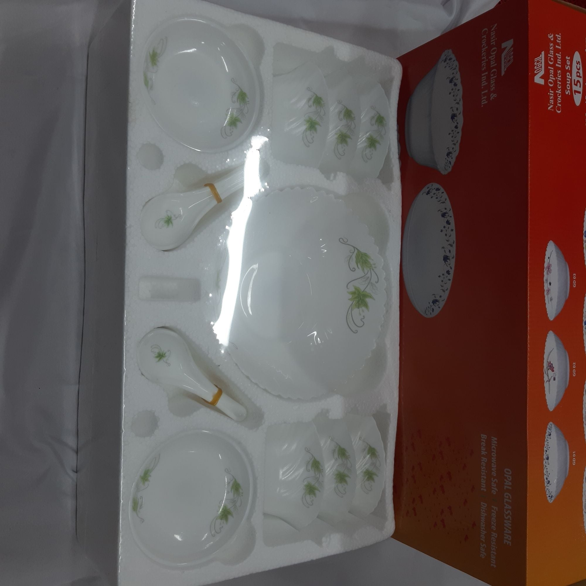 Picture of soup set 15pcs gd-01 - Multicolor