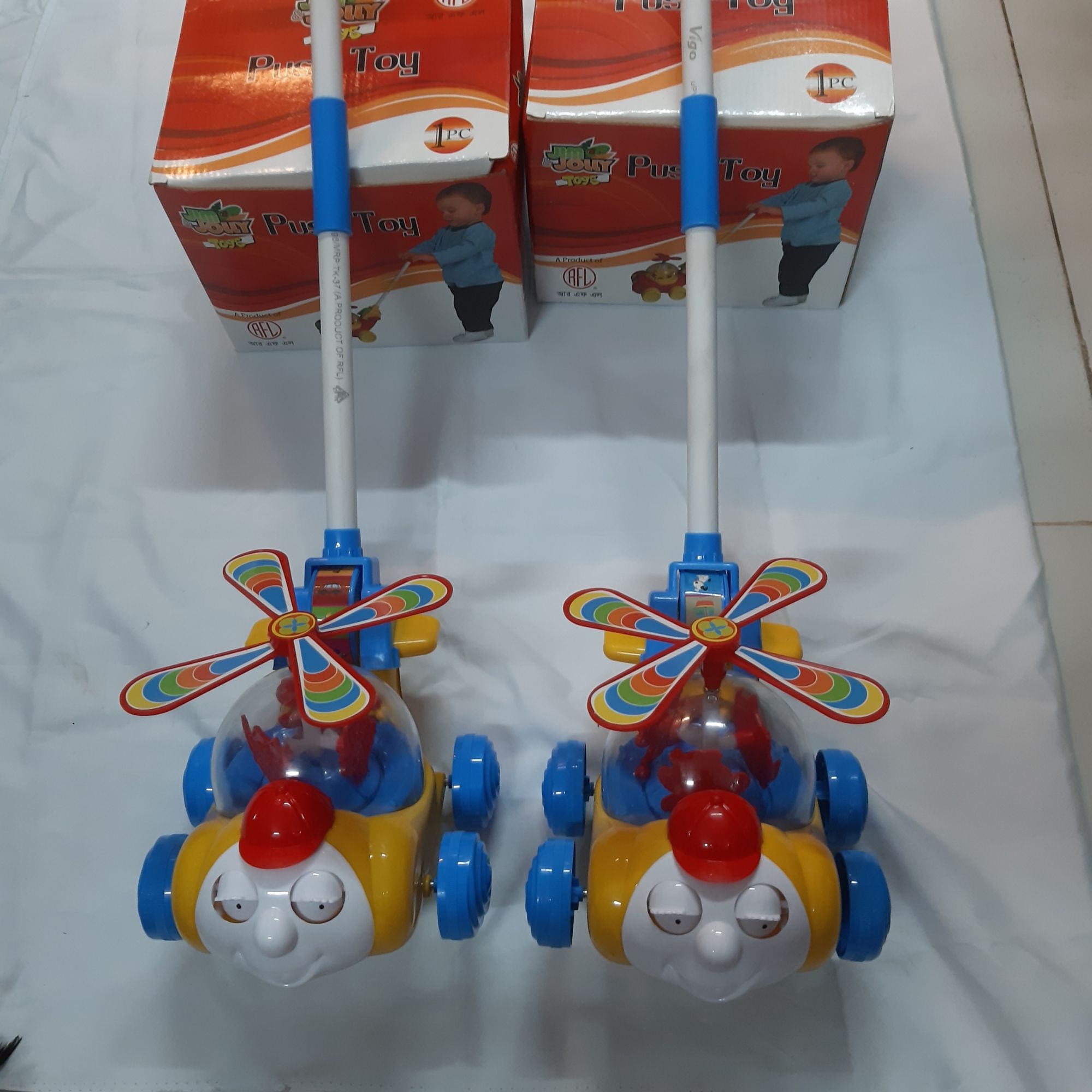 Picture of Jim jolly toys Push Toy - Multicolor