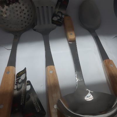 Picture of kitchenware stainless steel Spoon 4pcs set - Multicolor