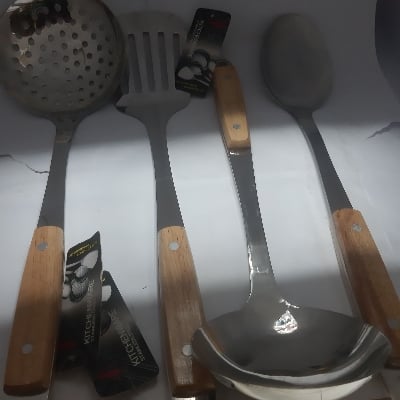 Picture of kitchenware stainless steel Spoon 4pcs set - Multicolor