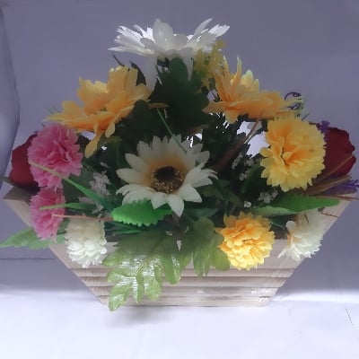 Picture of table flower stand - Multicolor