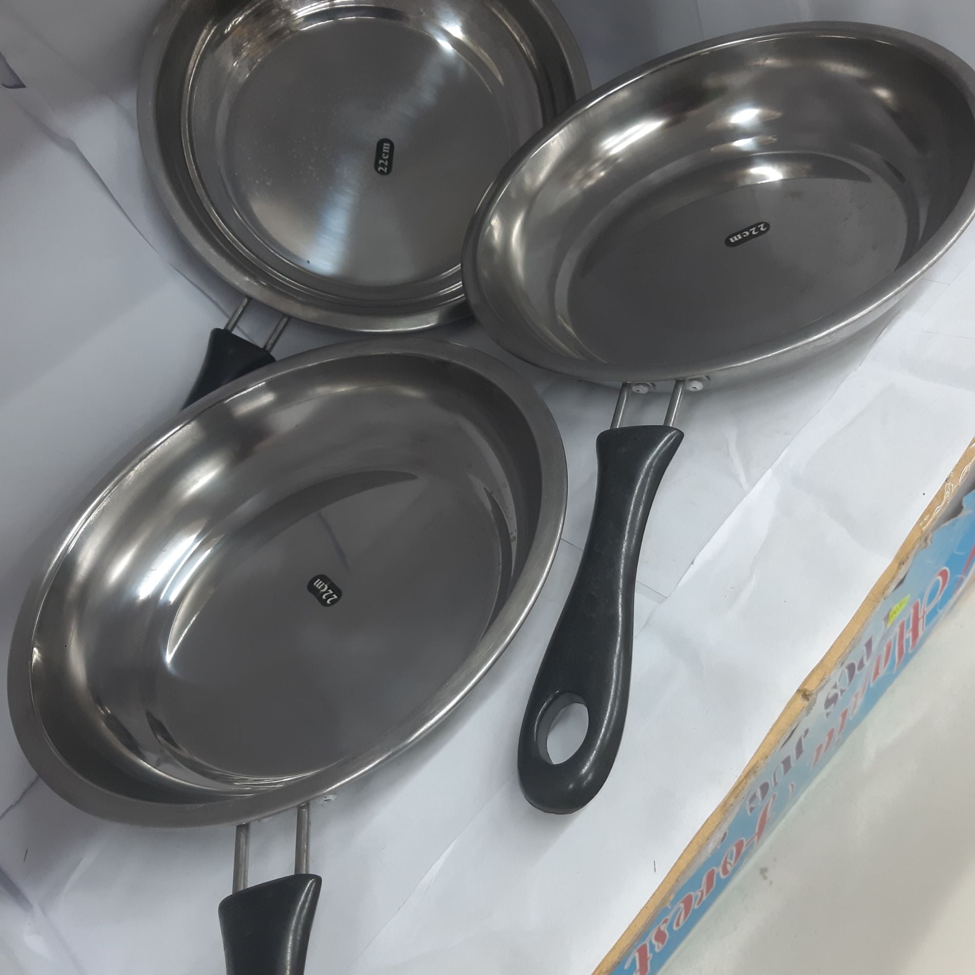 Picture of SS fry pan 22cm - Silver