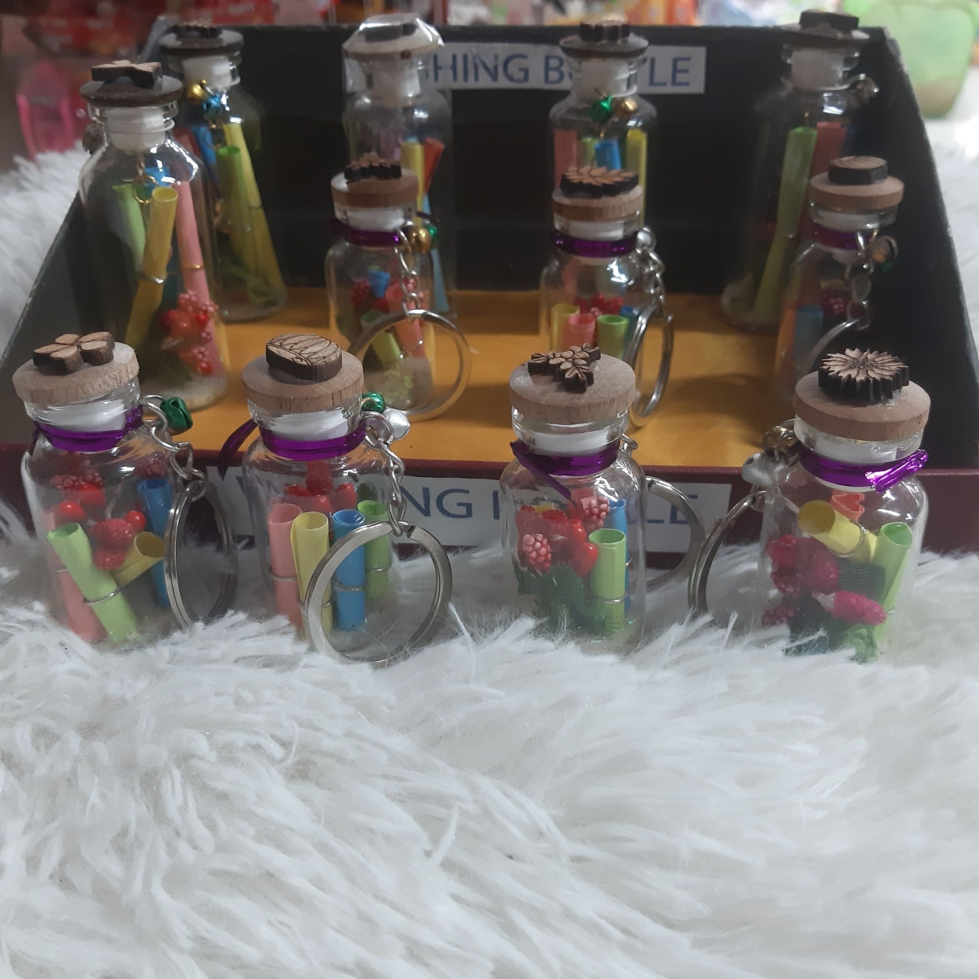 Picture of wishing bottle gift - Multicolor