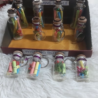 Picture of wishing bottle gift - Multicolor