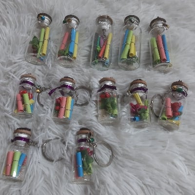 Picture of wishing bottle gift - Multicolor