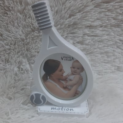 Picture of bat photo frame - White