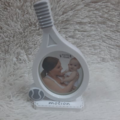 Picture of bat photo frame - White